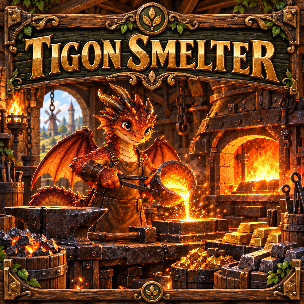 Smelter sign