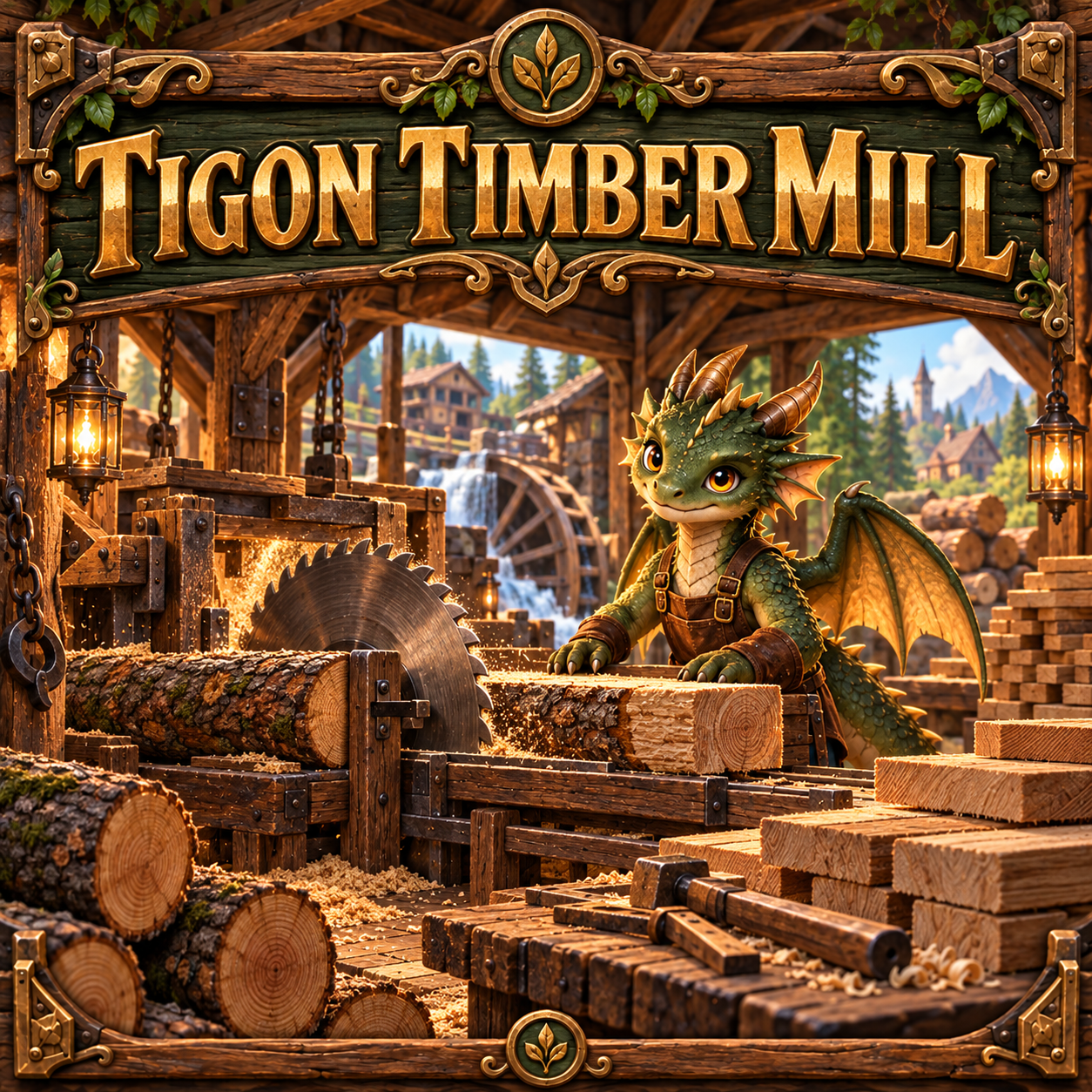 Timber Mill sign