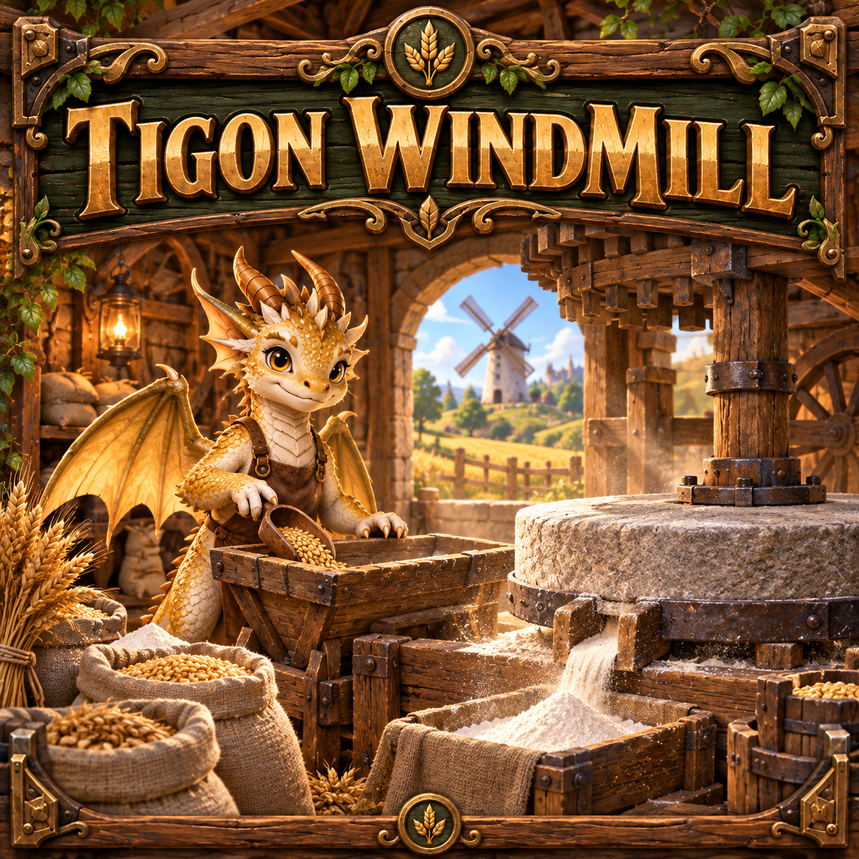 Windmill sign